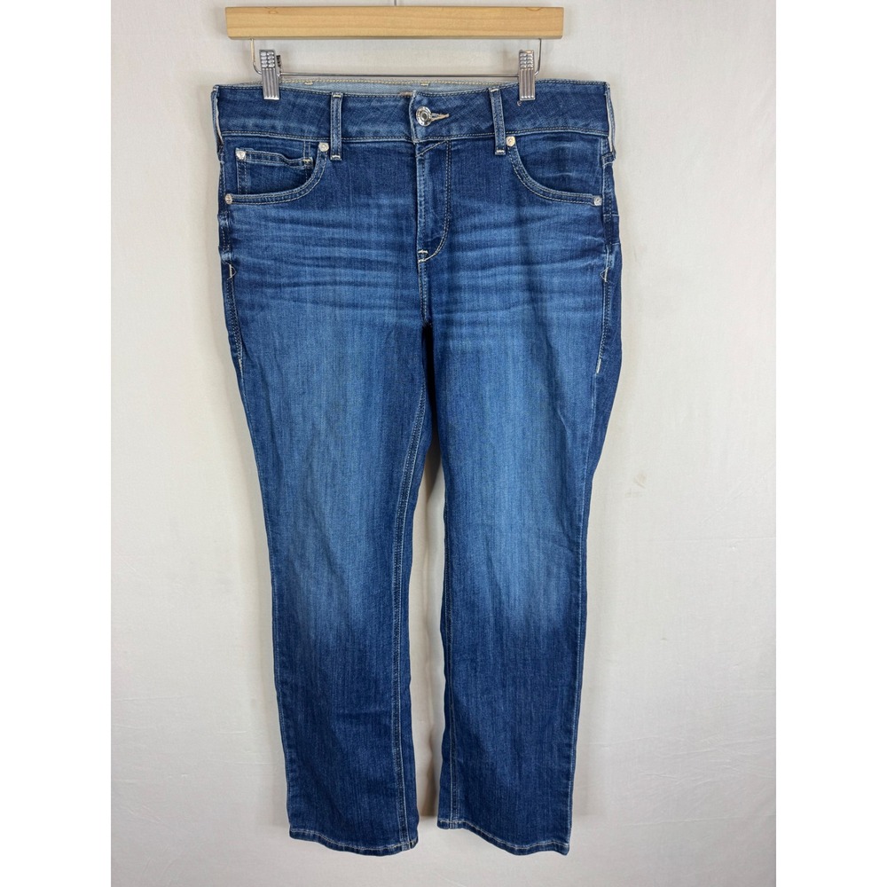 Ariat REAL Denim Mackenzie Perfect Rise Straight Jeans 31S Medium Wash 31x31